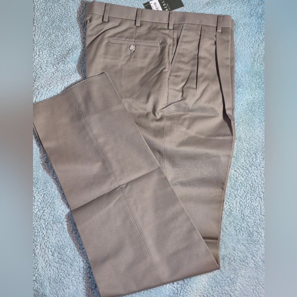 BERLE 100% Cotton Wrinkle Resistant Pants.   A